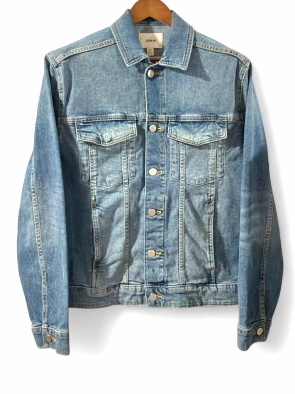 Jason Wu Light Wash Denim Trucker Jacket Size Men’s Medium (NWT)